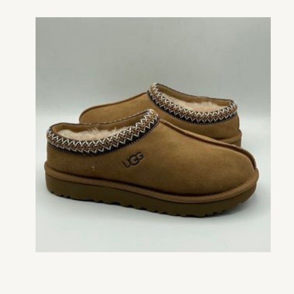 UGG Women's Tasman Chestnut House Sheepskin Slippers